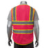 Lady Class 2 3.8 Oz. Polyester Reflective Tape Safety Vest | Safety pink