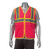 Lady Class 2 3.8 Oz. Polyester Reflective Tape Safety Vest | Safety pink
