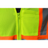 Class 3 3.8oz. Polyester Reflective Safety Vest With Pocket | Safety yellow