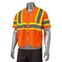 Class 3 3.8oz. Polyester Reflective Safety Vest With Pocket | Safety orange