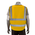 Class 2 3.8oz. Knitted Double Band Reflective Safety Vest With 4 Pockets